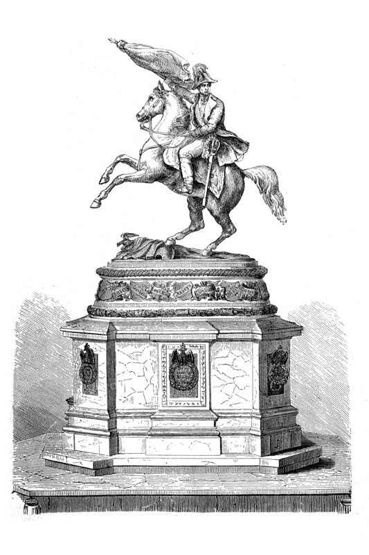 equestrian statue of Charles