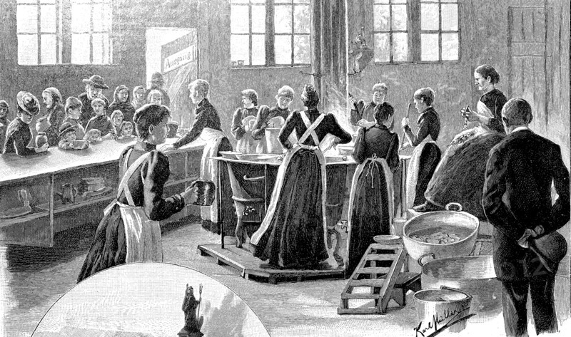 The People's Kitchen for the Orphans of the Cholera Epidemic