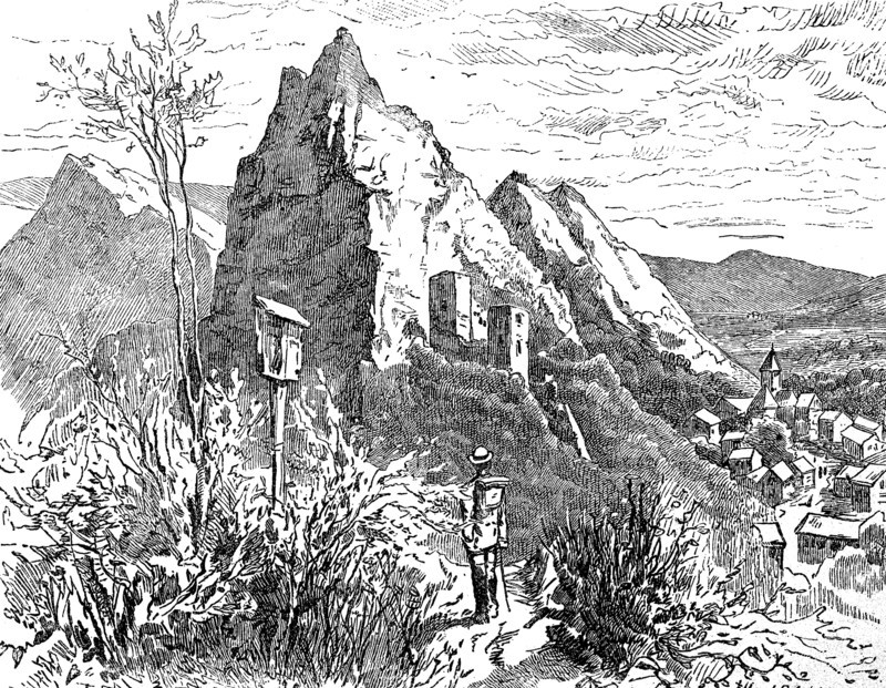 Village of Altenahr in Rhineland-Palatinate