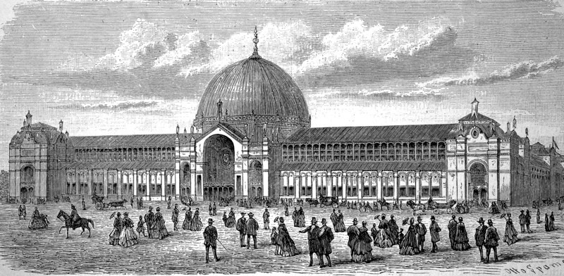 Palace of the Industrial Exhibition in London