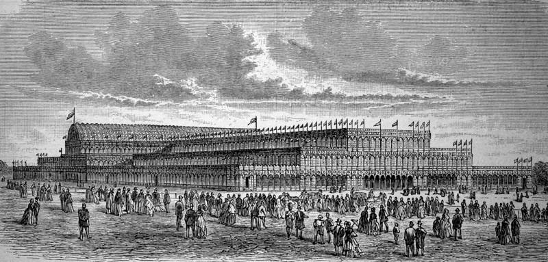 Crystal Palace of the first World's Fair in London