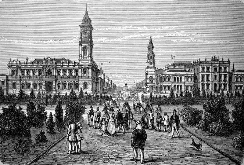 King William Street in Adelaide