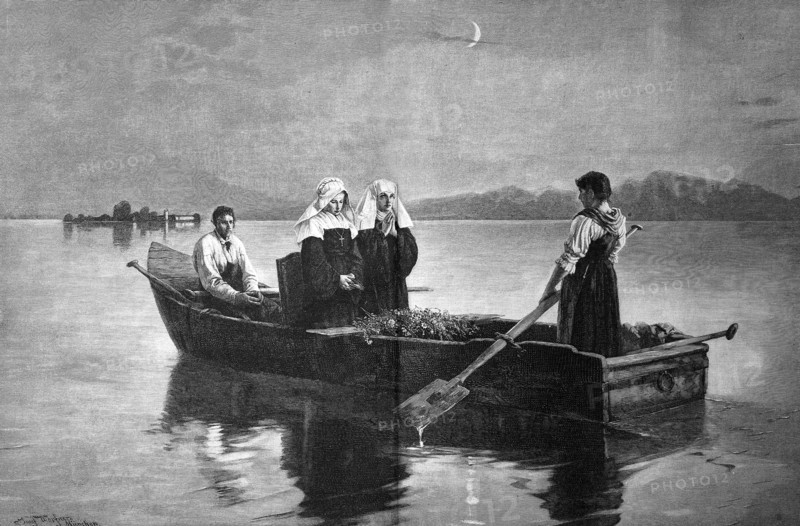 Two nuns in a boat