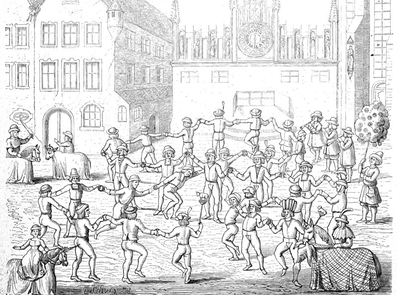 The butcher's dance from 1449