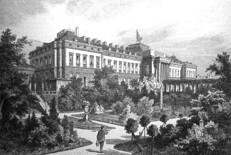 The castle in Koblenz