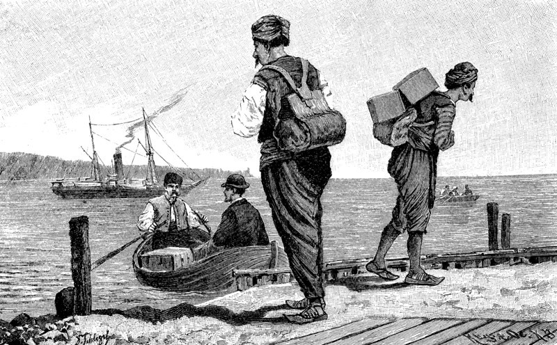 Turkish merchants in Varna