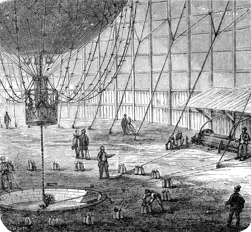Balloon of Baptiste Henri Jacques Giffard
