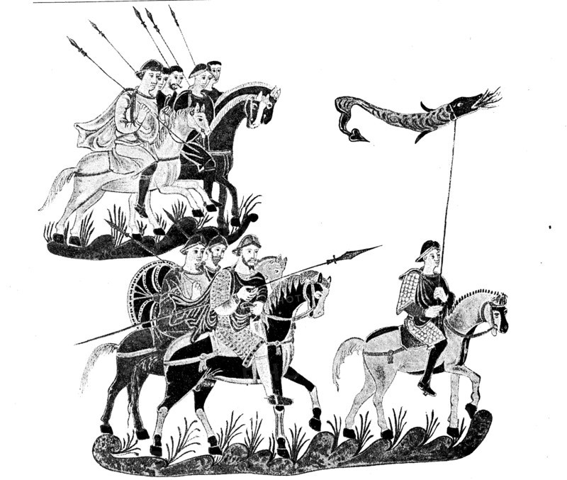 Excerpt German warrior of the 10th century