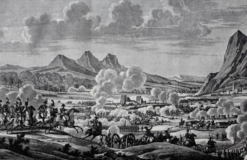 The Battle of Mount Tabor took place during the siege of Acre as part of Napoleon's Egyptian campaign. A French army under General Kléber defeated Ottoman troops under Abdullah Pasha al-Azm