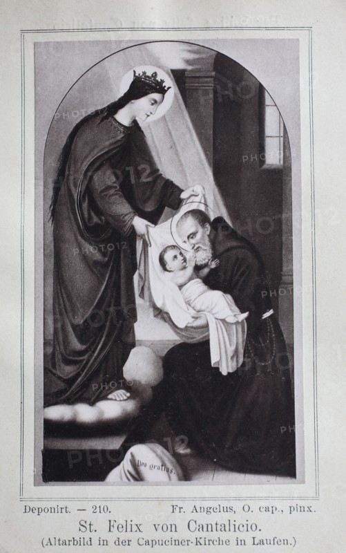Communion picture Saint Felix of Cantalicio