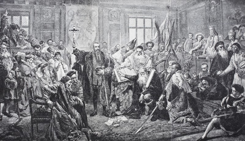 The Union of Lublin from 1 July 1569