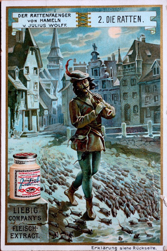 Picture series The Pied Piper of Hamelin
