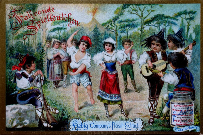 Picture series Travelling young musicans