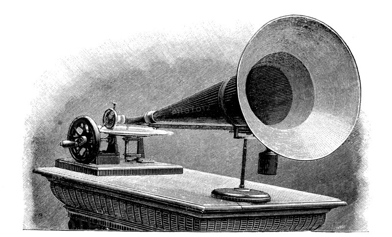 Play Grammophon  /  Wiedergabe Grammophon