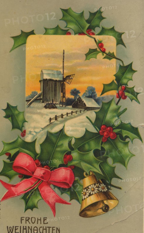 Historical Christmas card from Holland