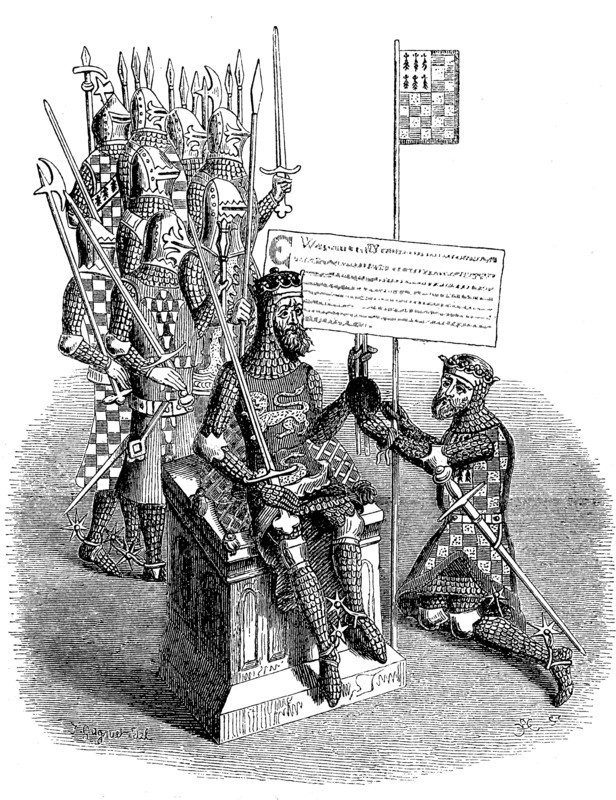 William the Conqueror invested the Duke of Brittany