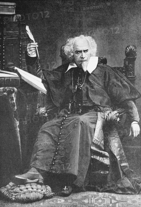 Friedrich Haase as Richelieu