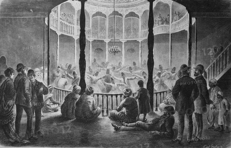 Dancing dervishes in Cairo