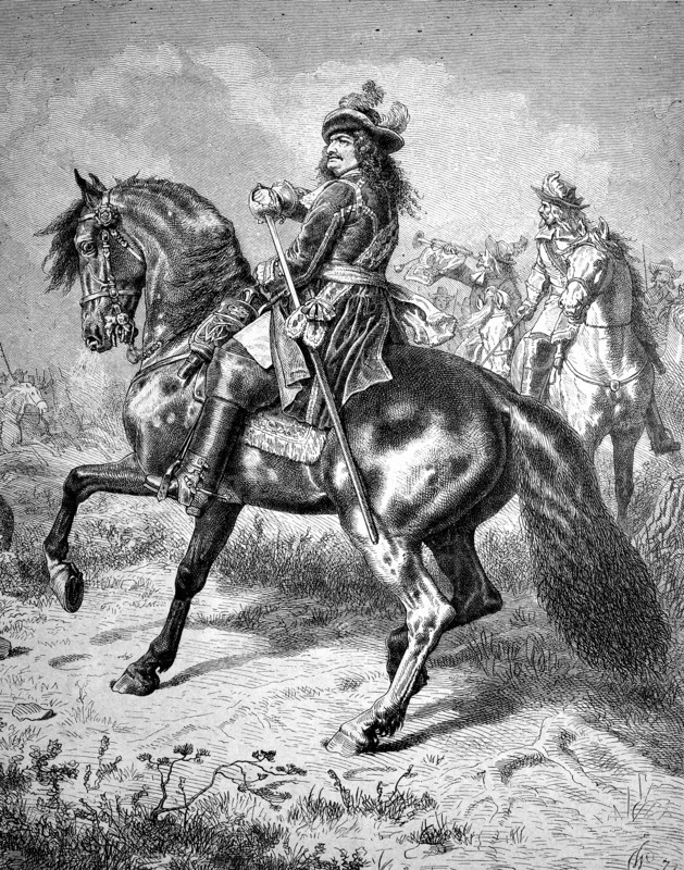 The great Elector with General Derfflinger