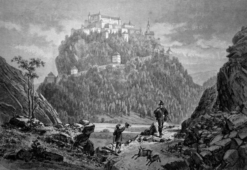 Castle Hochosterwitz in Carinthia