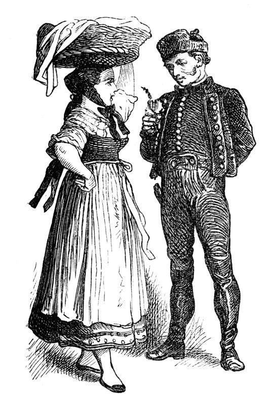 Farmers from the Ries region near Nördlingen