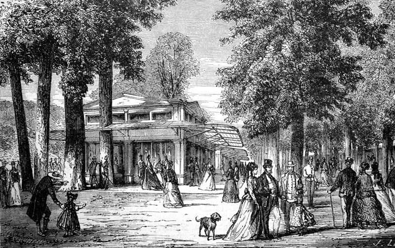 The new shopping street in Baden-Baden