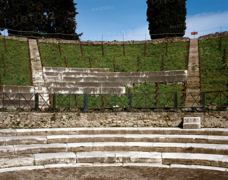 Pompeii, Ancient Roman city, Large Theatre