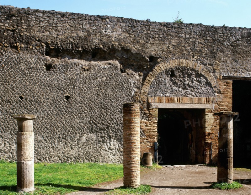Pompeii, Ancient Roman city, Little Theatre or Odeon