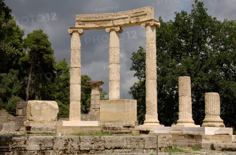 Greece, Olympia, The Philippeion