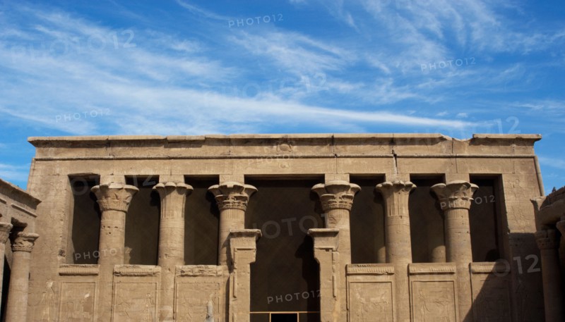 Egypt, Temple of Edfu, Ancient temple dedicated to Horus