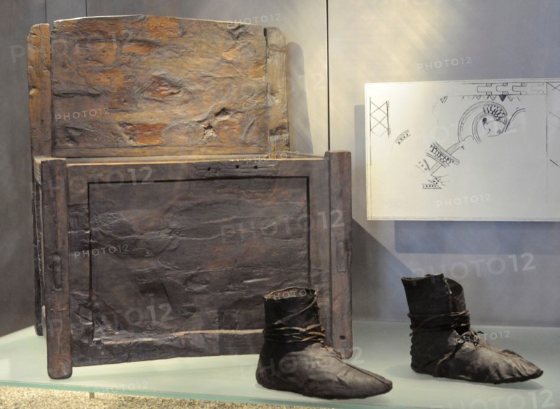 Viking age, Leather shoes of a woman