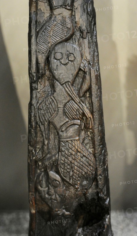 Original parts of the bow of a Viking ship
