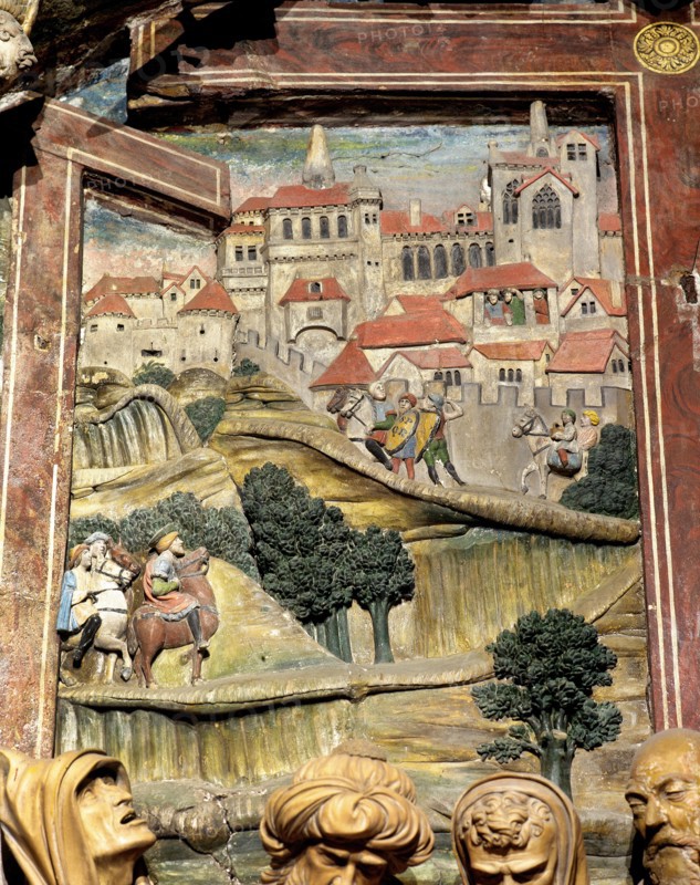 Spain, Galicia, Santiago de Compostela Cathedral