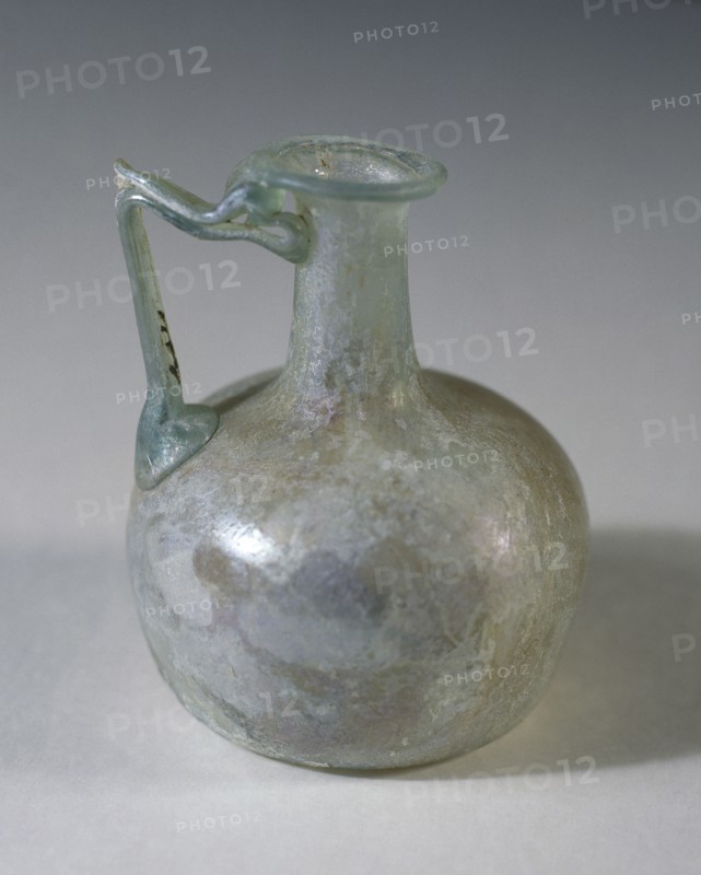 Roman glass jug, 1st century AD. Spain.