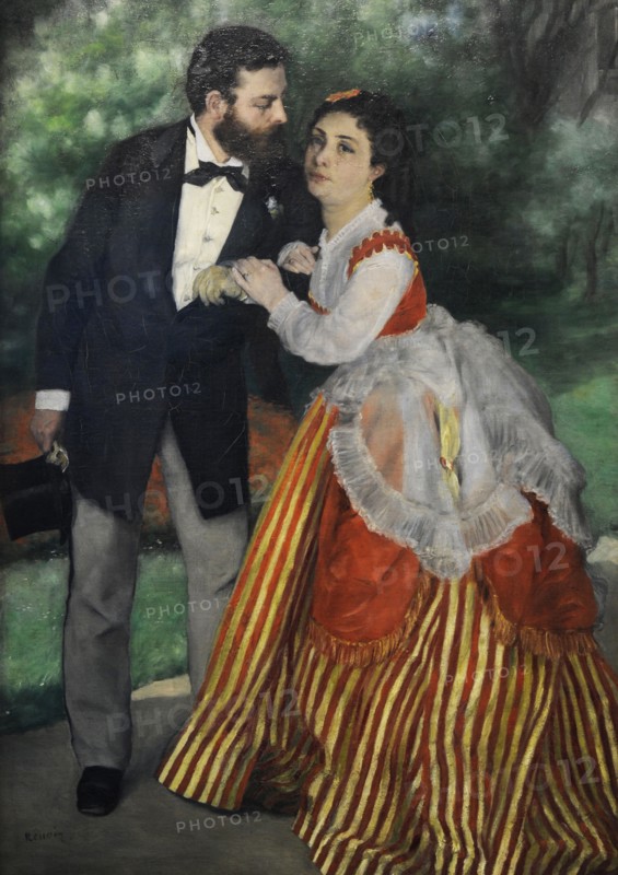 The Couple, 1868, by Pierre-Auguste Renoir