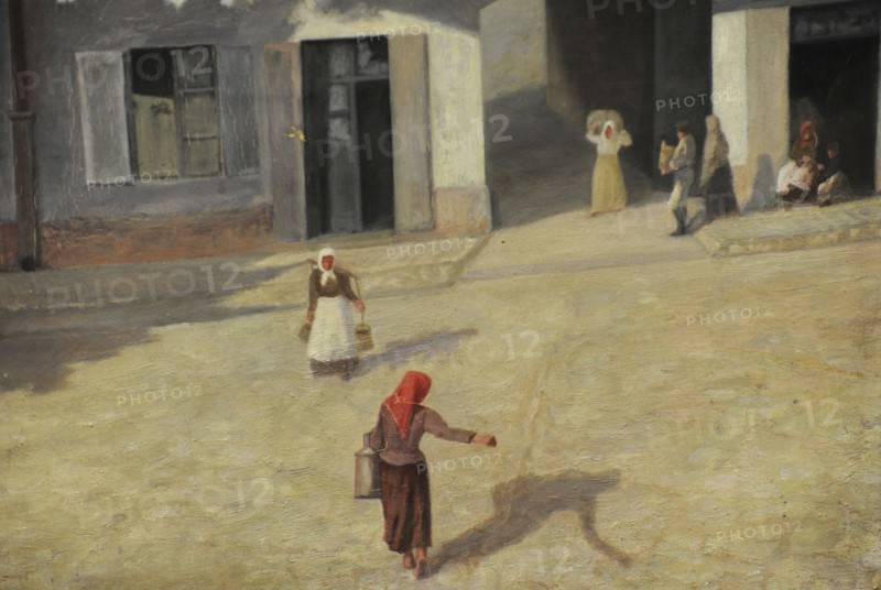 Vilnius, Dauksos street, 1896, by Franciszek Jurjewicz