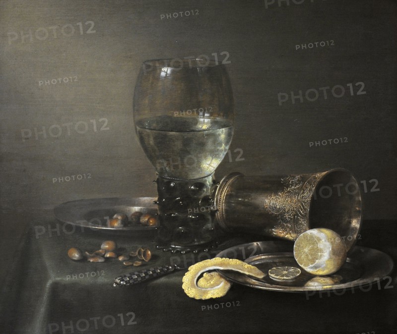 Still Life with Roemer and Lemon, 1632, by Willem Claeszoon Heda