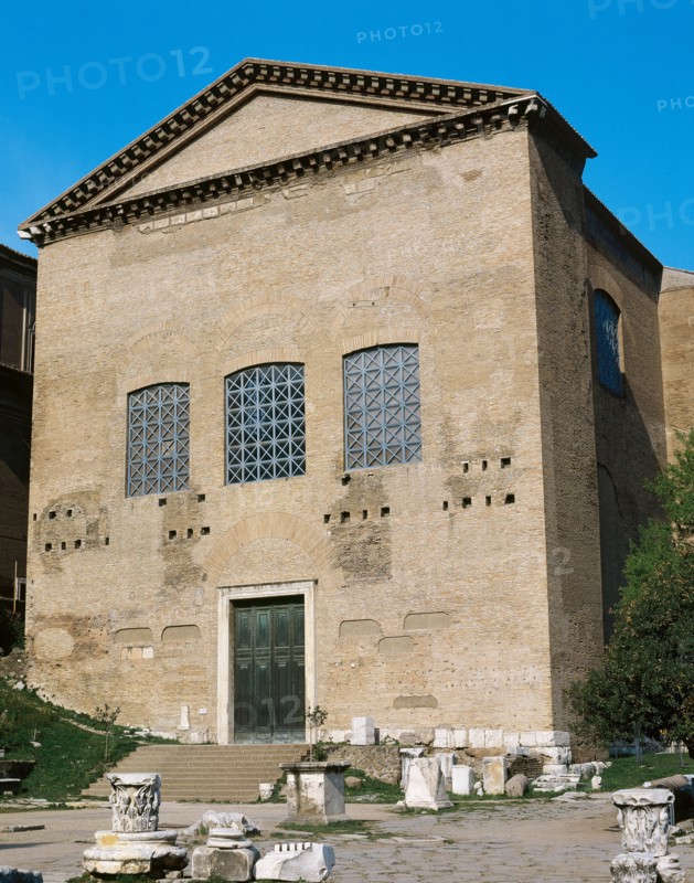 Italy. Rome. Curia Julia or Senate House