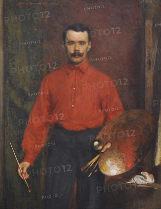 Self-portrait, 1907, by Ludomir Janowski