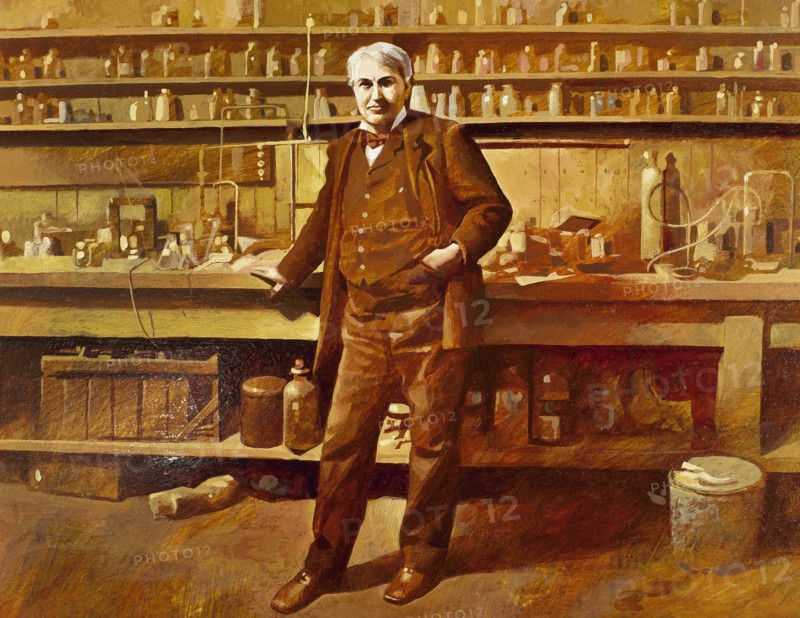 Thomas Alva Edison.
