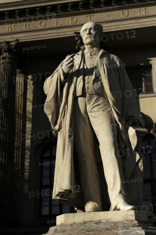 Statue of Hermann Von Helmholtz.