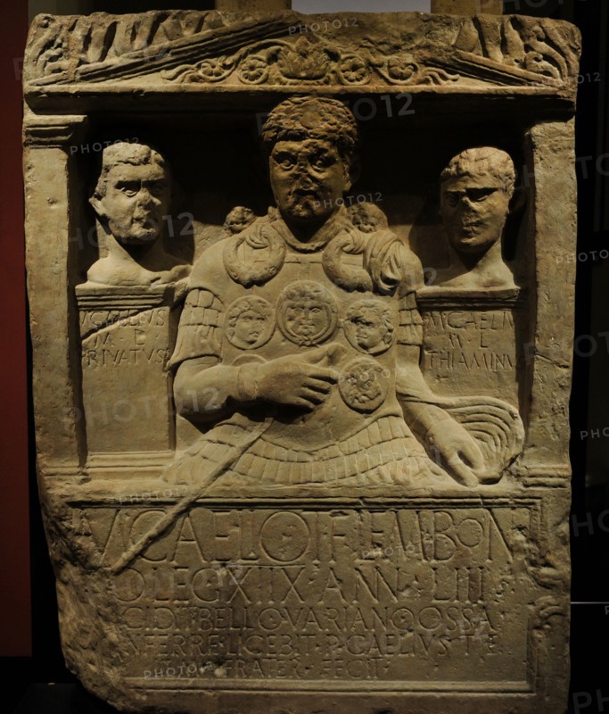 Tombstone of Centurio Marcus Caelius.