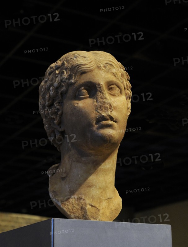 Bust of Agrippina the Elder.