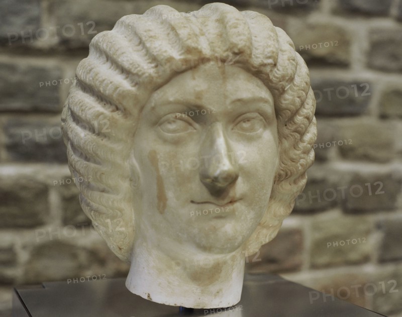 Bust of Roman Empress Julia Domna.