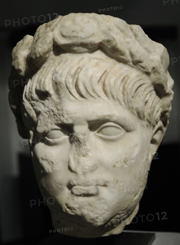 Bust of Roman Emperor Nero.
