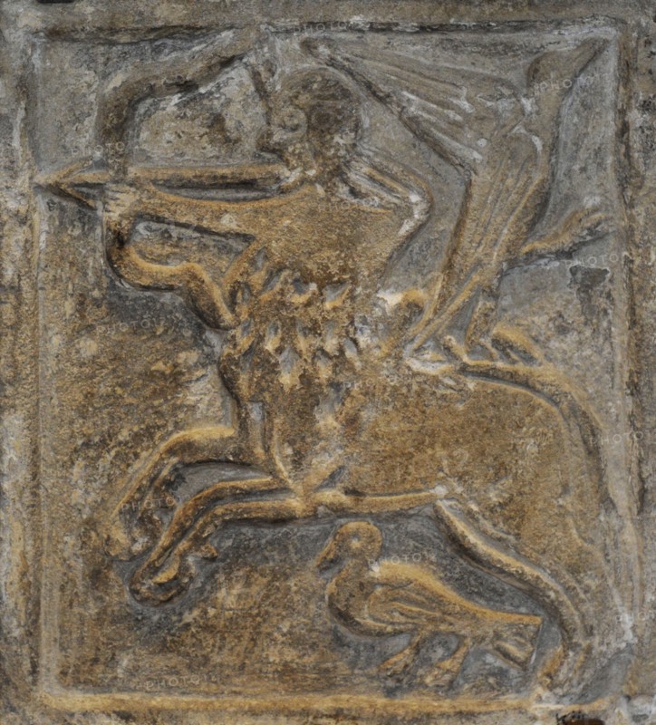 Sagittarius. Zodiac sign.