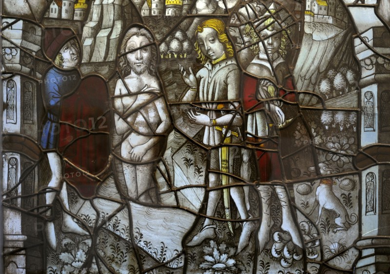 Stained glass from Cloister of the Cistercian Monastery of Altenberg.