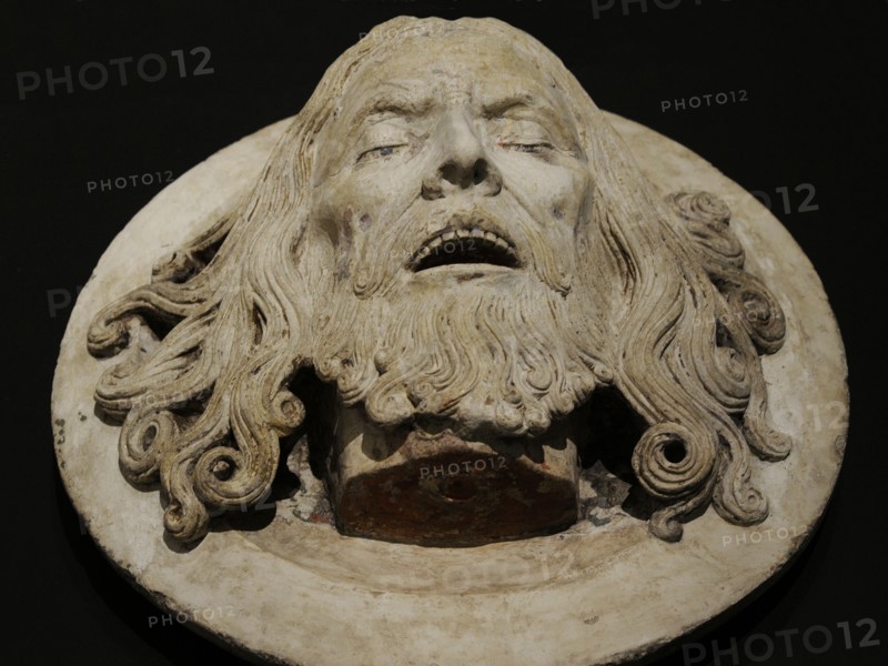Head of st. John the Baptist on a platter.