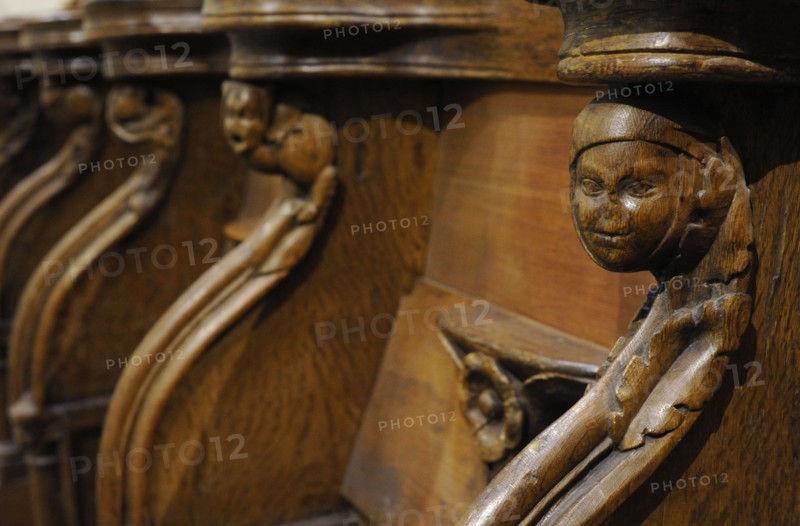 Choir Stalls of the Collegiate Church of St. George.