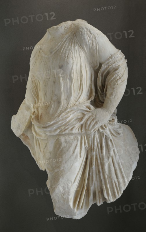 Athena Nike temple. Nike in a quiet pose.